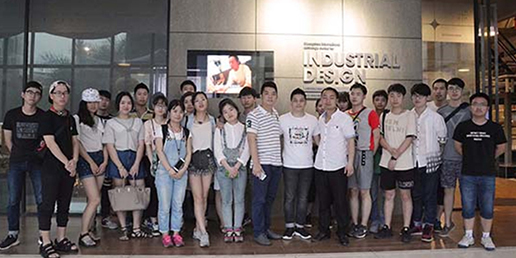 湖北理工设计学院师生访问大业设计集团