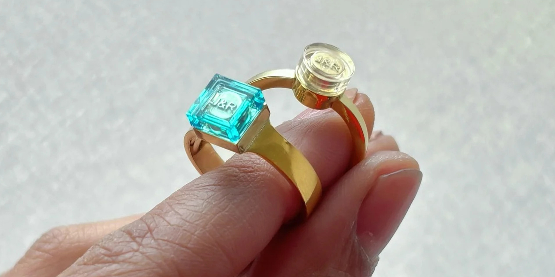 设计资讯｜可拼搭的 Bling 戒指将童年的乐趣变成可穿戴的宝藏