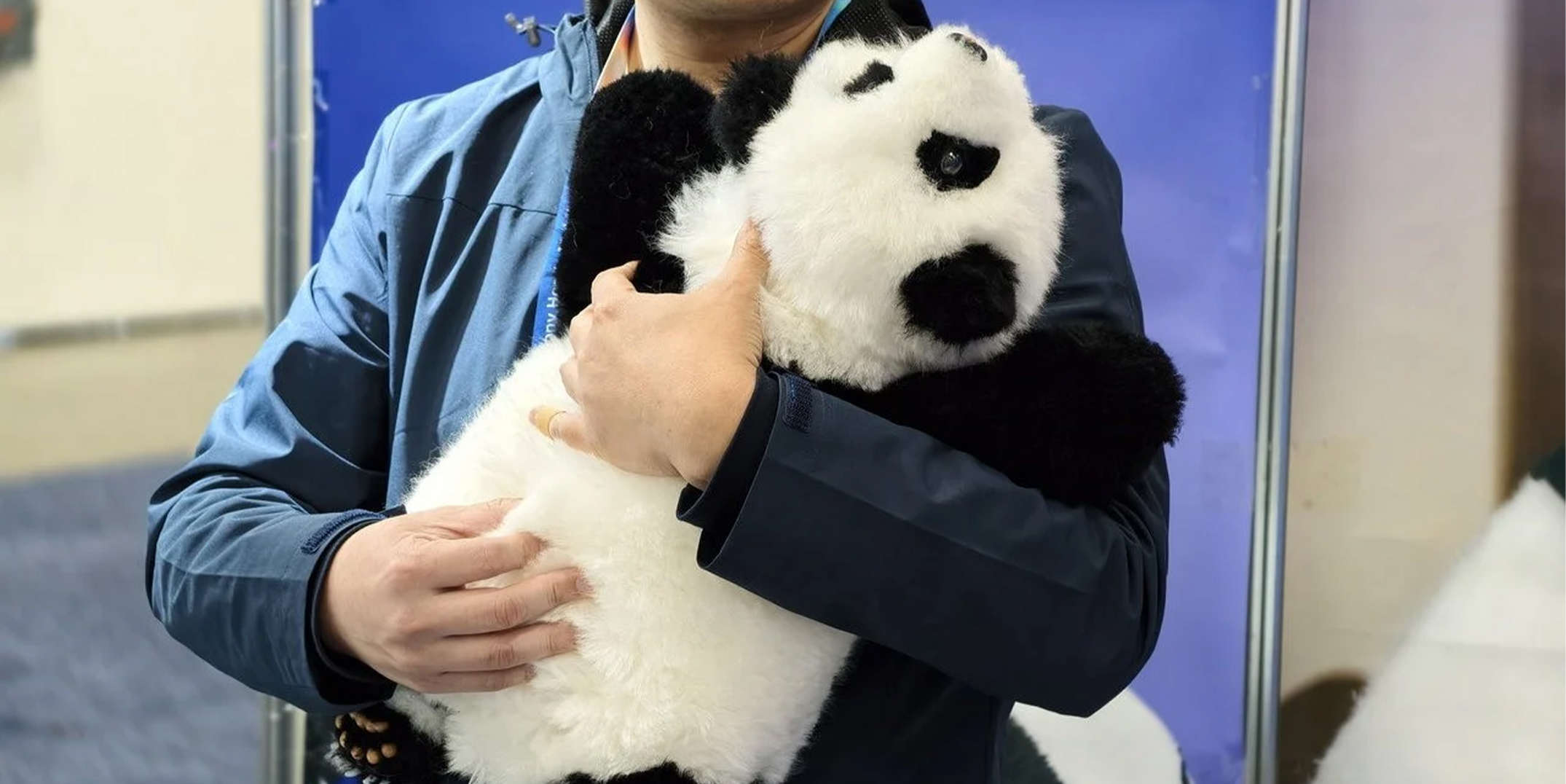 设计资讯｜能对你的拥抱做出反应的仿生羊毛熊猫